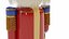 Christmas Nutcracker King - Round Head - Painted Wood PBR
