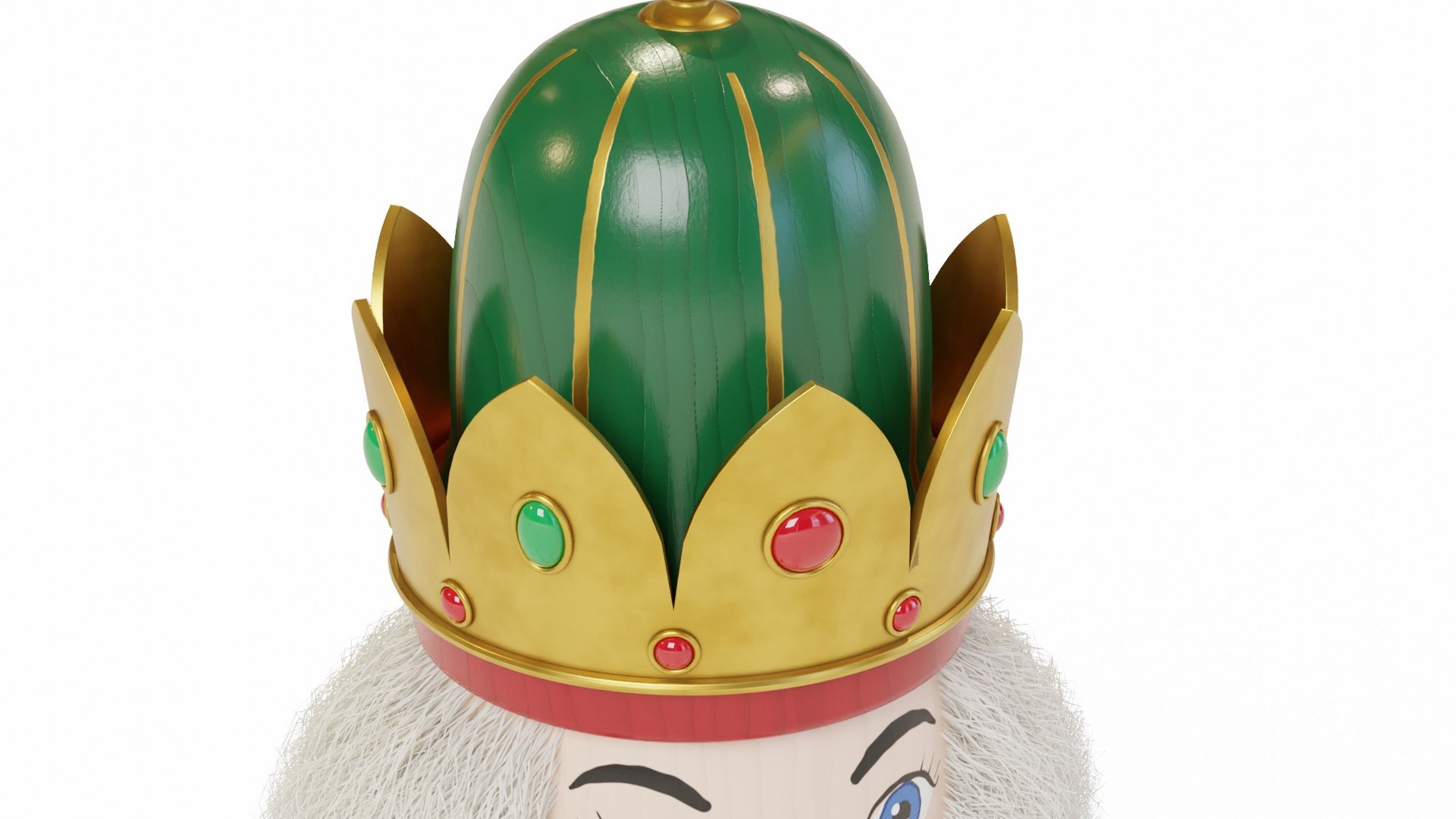 3D Christmas Nutcracker King - Round Head - Painted Wood PBR https://p.turbosquid.com/ts-thumb/qY/fOVg8G/tP/08_nutcrackerkingb_08_crown/jpg/1793434588/1920x1080/fit_q87/9d8de6cb484f79118287fc291b43229fa53a08ee/08_nutcrackerkingb_08_crown.jpg
