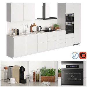 Ikea Metod Voxtorp Glossy White