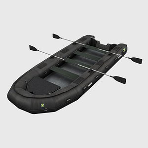 3d inflatable zodiac boat