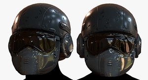 3D gas mask