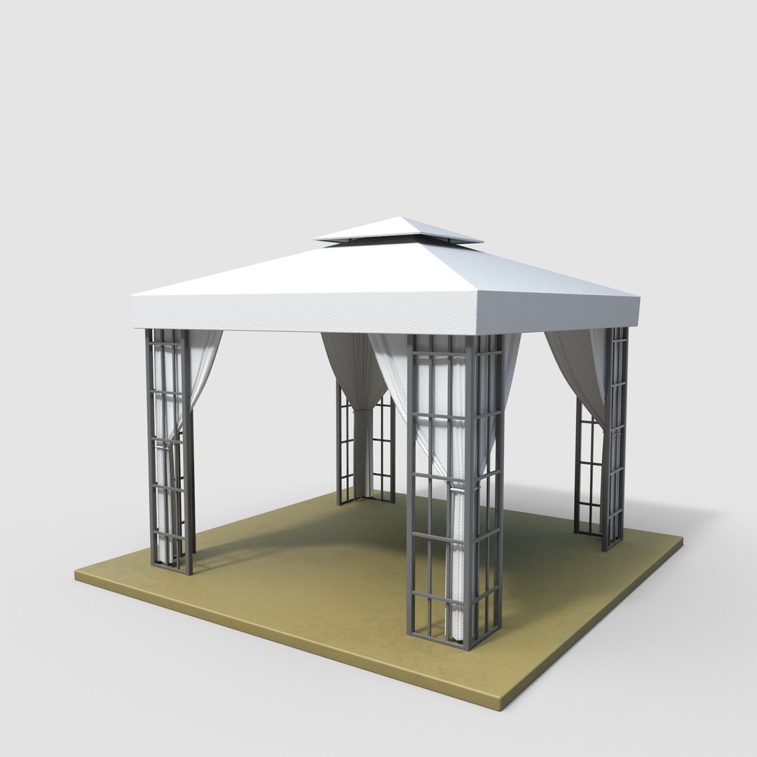 3D Gazebo Garden Pavillion Party Tent https://p.turbosquid.com/ts-thumb/qY/ionSbM/dG/gazebo03render01/jpg/1779458265/1920x1080/fit_q87/fb4fc8d27819e729010379aa92952f09057d9f35/gazebo03render01.jpg