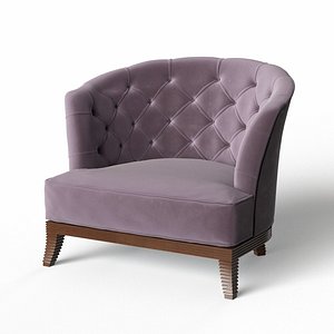 3d parcifal armchair