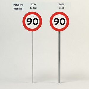 speed limit-90 max