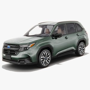 3D model Subaru Forester 2025  with interior