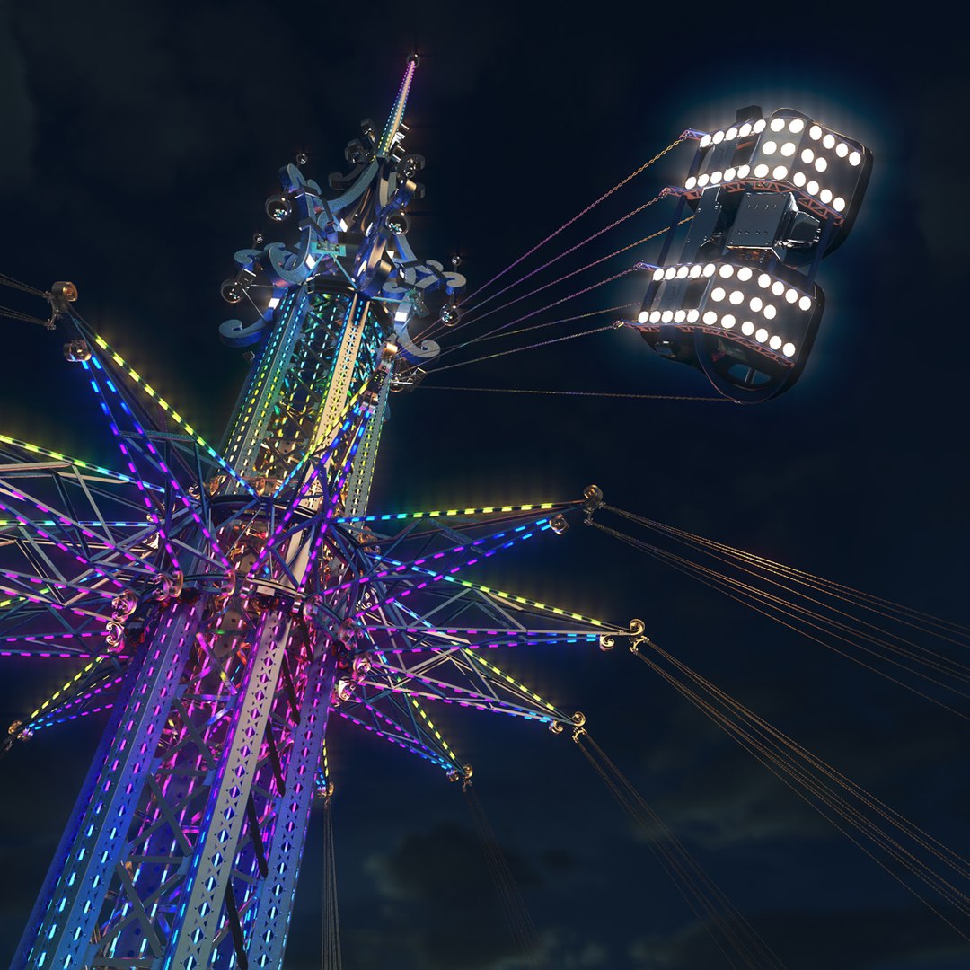Orlando StarFlyer Luminous Fur 3D model preview