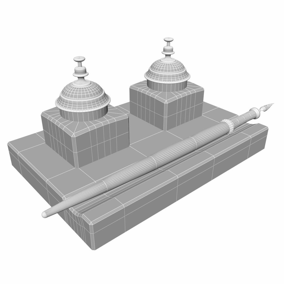 3D Inkwell - TurboSquid 1510807