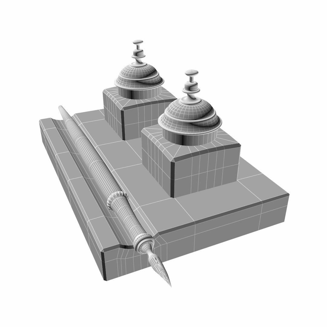 3D Inkwell - TurboSquid 1510807