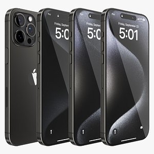 iPhone 15 Pro - Pro Max ナチュラルチタン3Dモデル iPhone 15 Pro - Pro Max ナチュラルチタン3Dモデル
