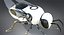 sci-fi robotics bee 3D model