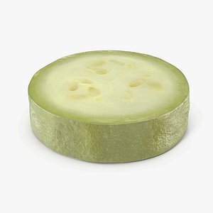 summer squash gray zucchini 3D model
