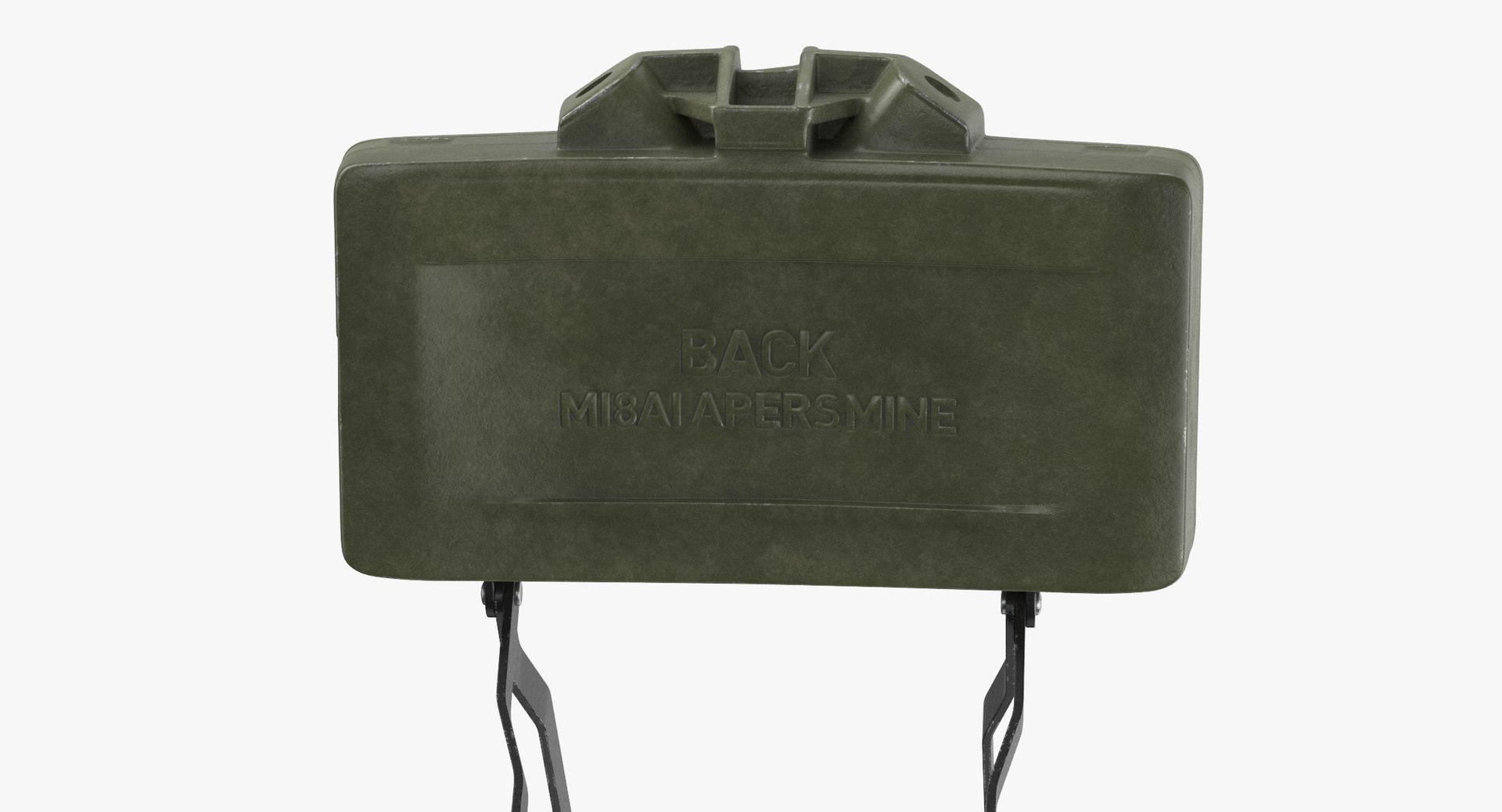 3d model m18 claymore https://p.turbosquid.com/ts-thumb/qZ/10AXbL/bv5nQ8Ac/m18_claymore_mine_thumbnail_0004/jpg/1489388226/1920x1080/fit_q87/a265dd6362a1e2e6ade493562596c5eda2aded76/m18_claymore_mine_thumbnail_0004.jpg