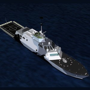 Freedom Class Blk 1 LCS-3 USS Fort Worth model