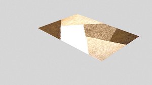 3D model carpet lights