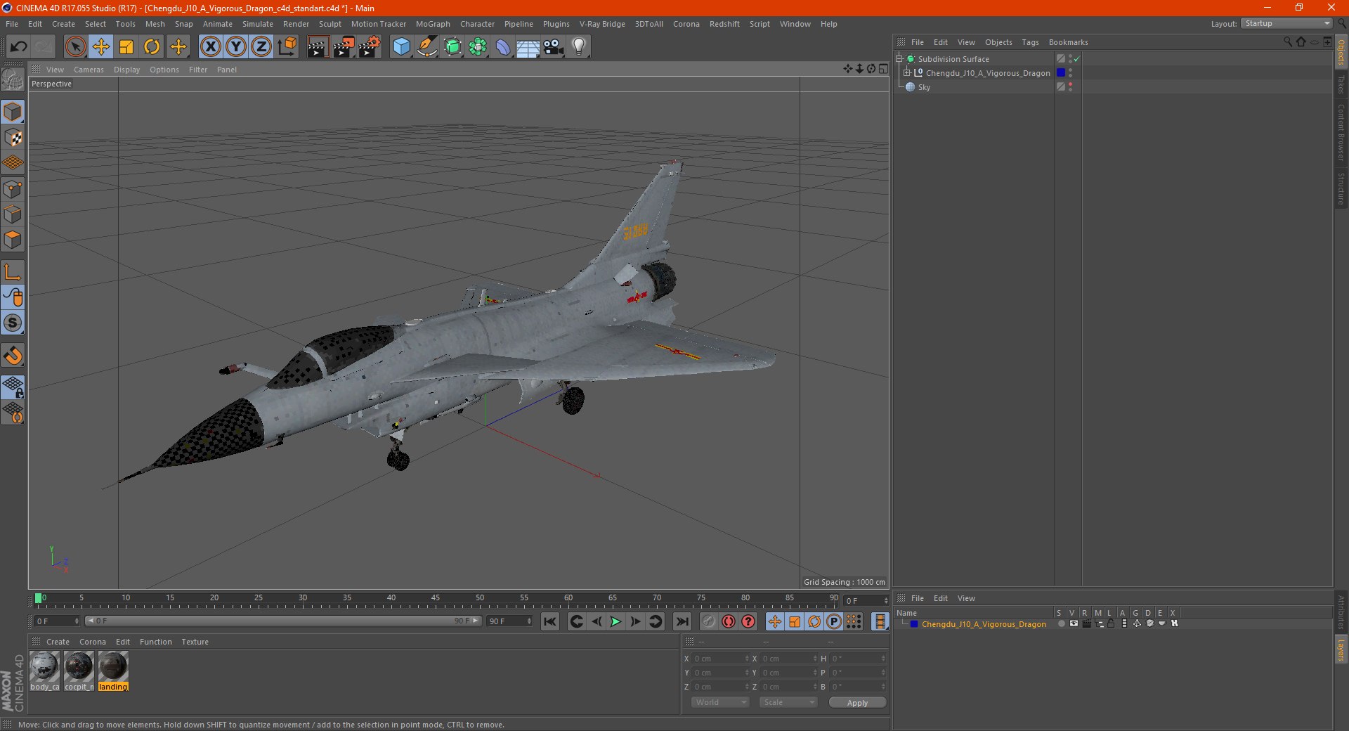 Chengdu J10 A Vigorous Dragon 3D https://p.turbosquid.com/ts-thumb/qZ/8H95xJ/i8/chengduj10avigorousdragonc4dmodel031/jpg/1623139405/1920x1080/fit_q87/8f778a8c4ef31d0376732e997c26c1d6ab1320b1/chengduj10avigorousdragonc4dmodel031.jpg