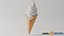 Realistic Ice Cream Cone