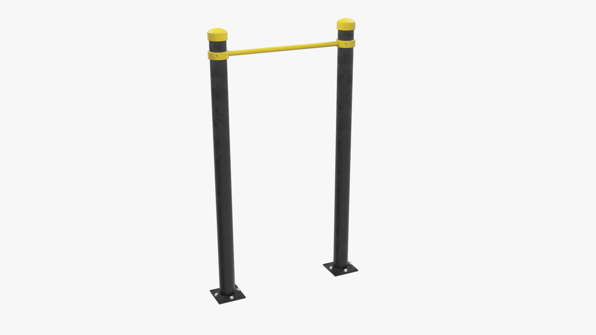 3D High Bar Workout Equipment V1 TurboSquid 2067825