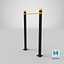 3D High Bar Workout Equipment V1