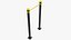 3D High Bar Workout Equipment V1