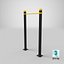 3D High Bar Workout Equipment V1