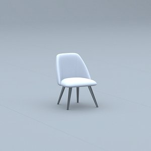 Modern Minimalist Chair 5H 3D