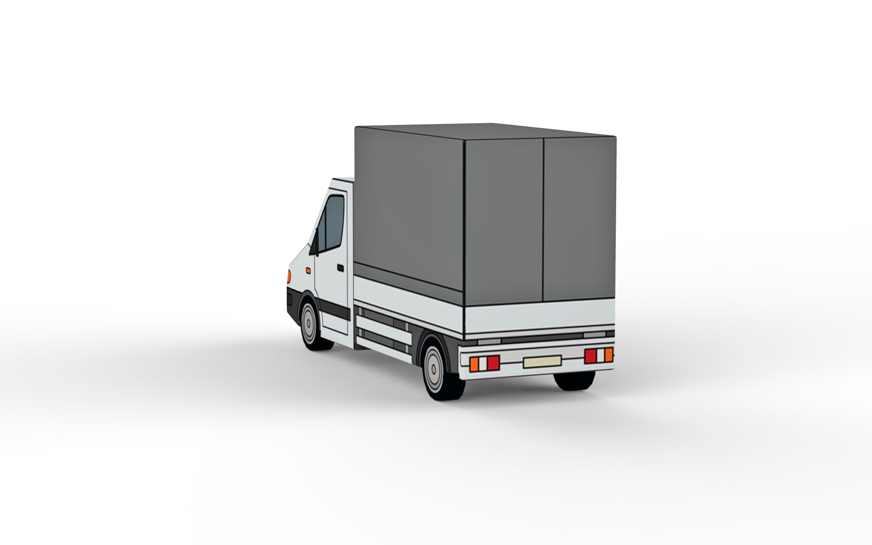 3D Small Truck Model - TurboSquid 1442651