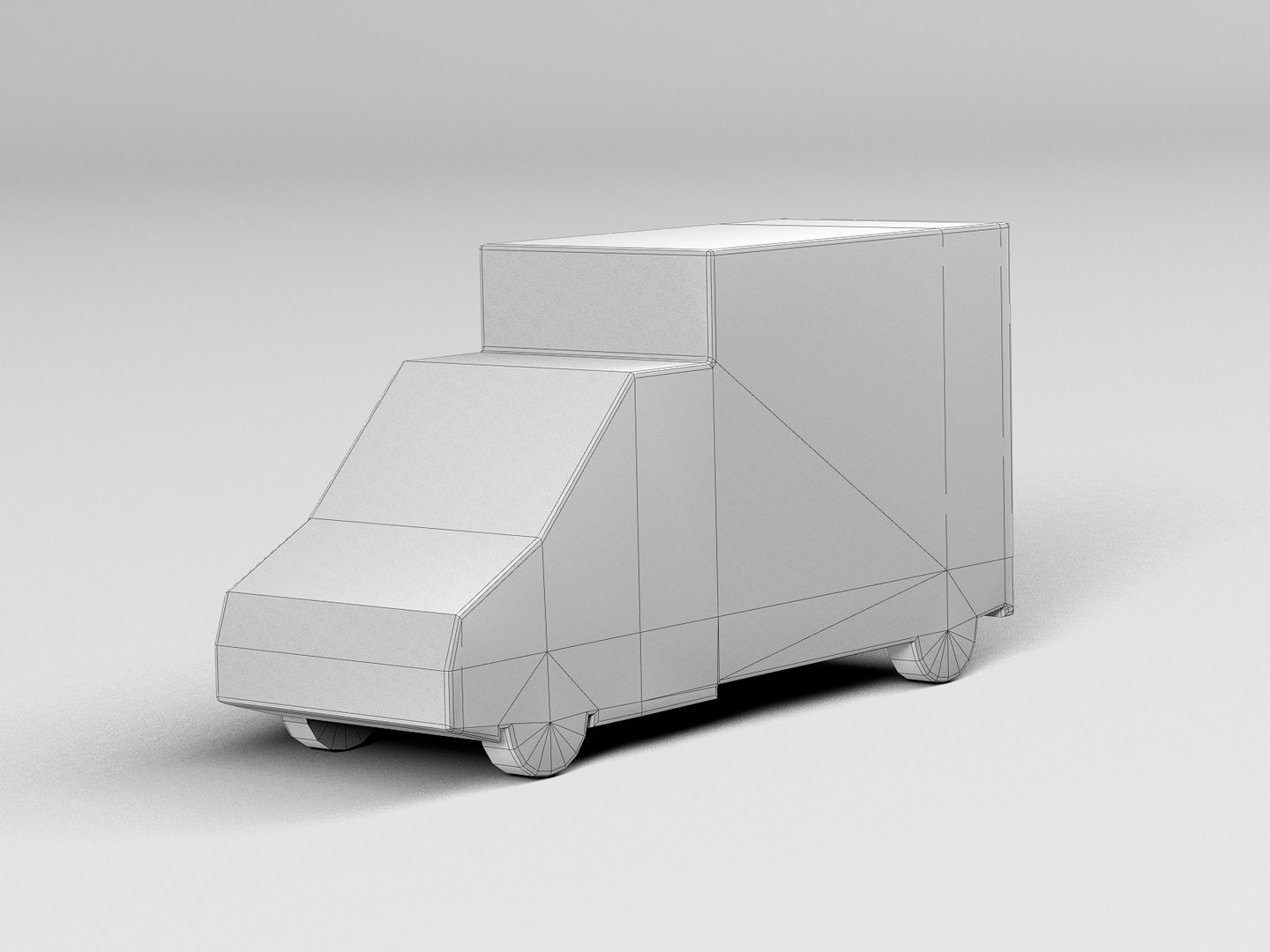 3D Small Truck Model - TurboSquid 1442651