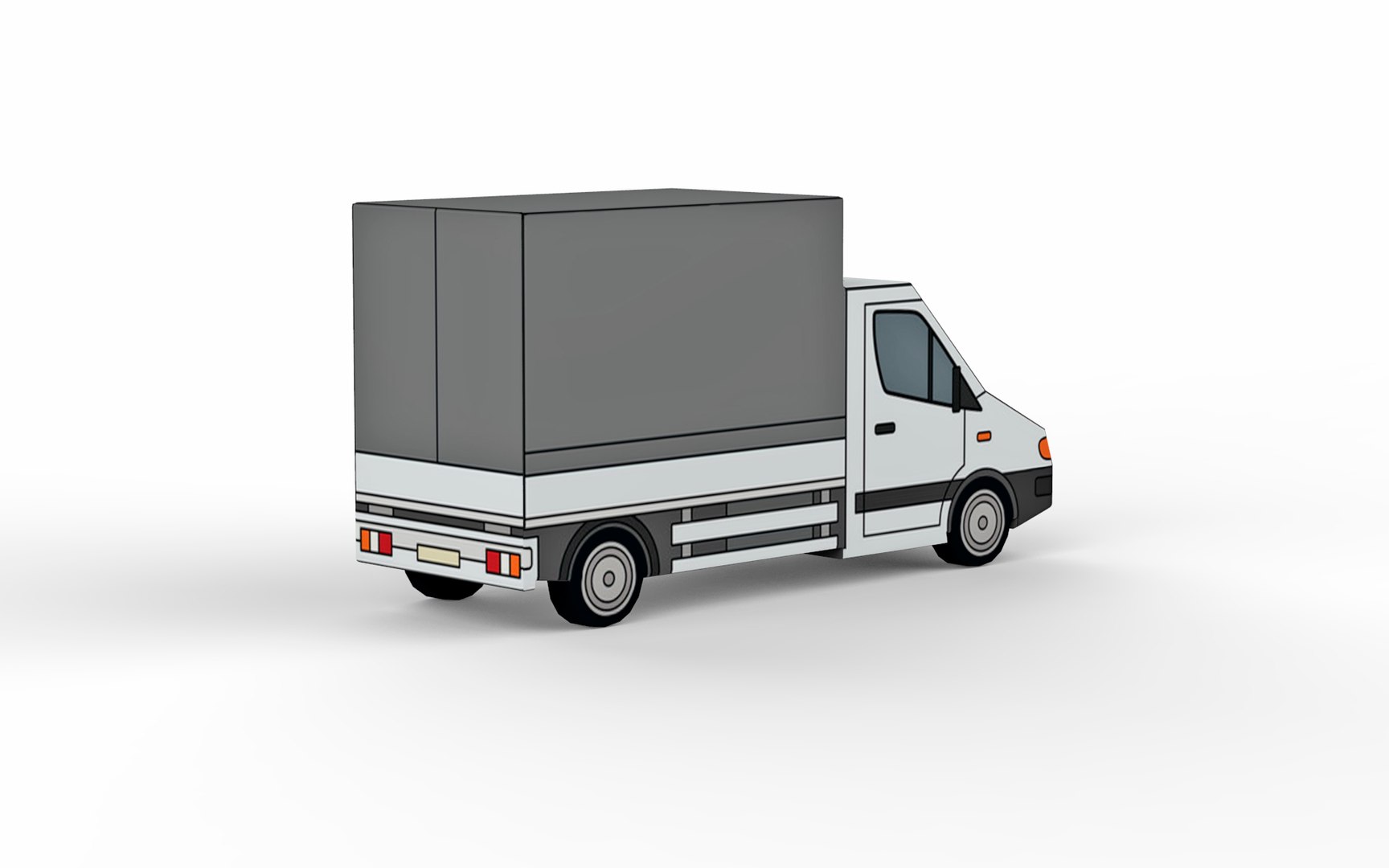 3D Small Truck Model - TurboSquid 1442651