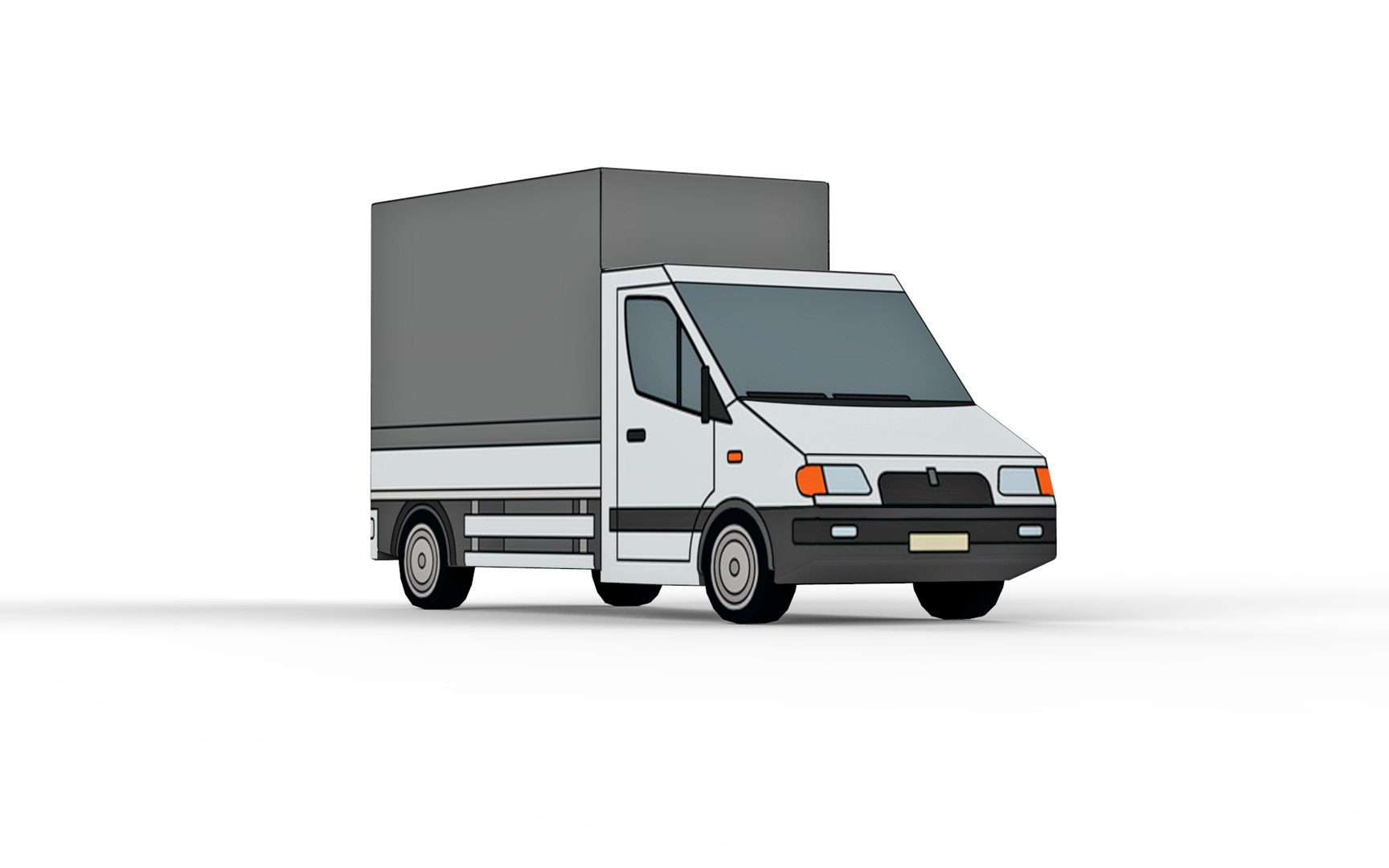 3D Small Truck Model - TurboSquid 1442651