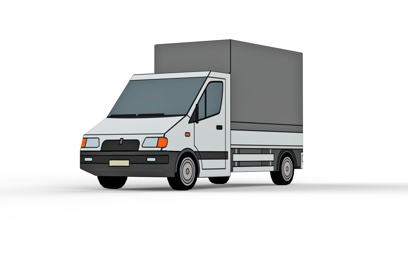 3D Small Truck Model - TurboSquid 1442651