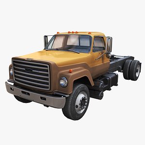 80s truck 3D model