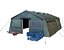 Military Temper Tent Green 03-Low Poly