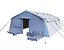 Military Temper Tent Green 03-Low Poly