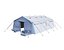 Military Temper Tent Green 03-Low Poly