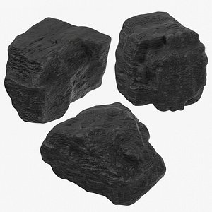 lumps coal 3D model