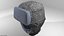 3D hat ushanka