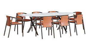 Ditre Italia Dining Group 3D