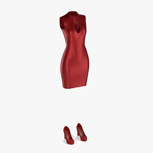 3D Dress suit model