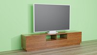 Wooden TV stand