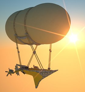 3d airship engines