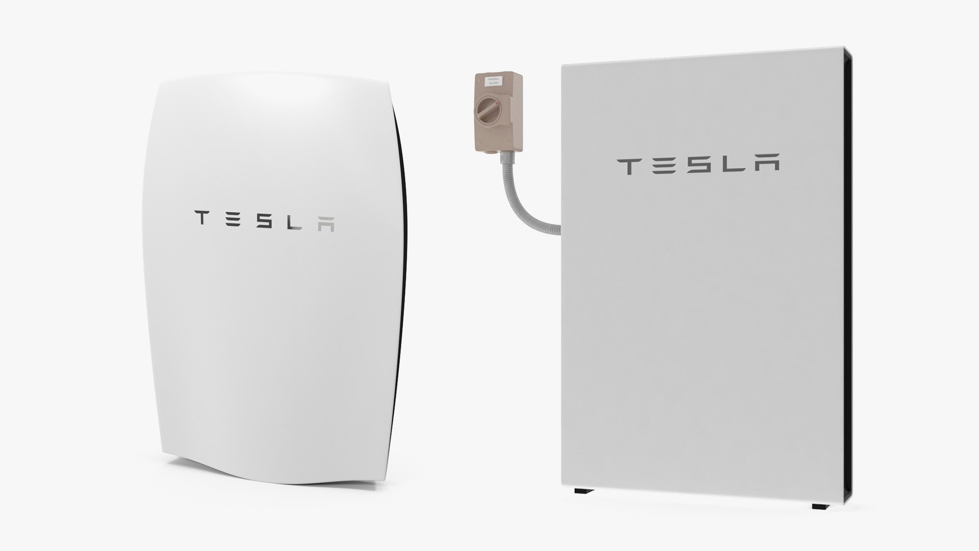 Tesla Powerwalls Collection 3D Model - TurboSquid 2170055