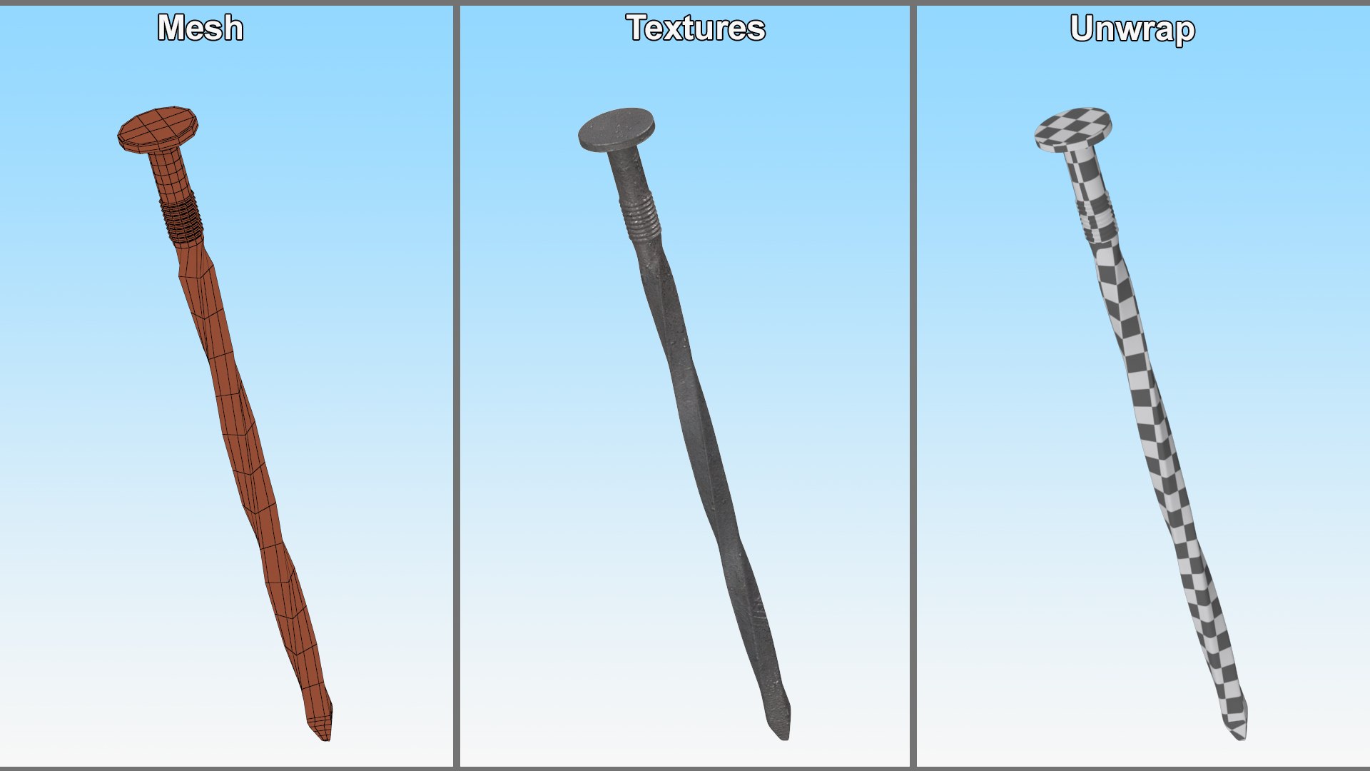 3D model Deck Nails Old https://p.turbosquid.com/ts-thumb/qZ/eX0aJV/kb/decknailsoldmb3dmodel020/jpg/1680700079/1920x1080/fit_q87/c467f1f2b14e54269f0472871267397c086ac443/decknailsoldmb3dmodel020.jpg