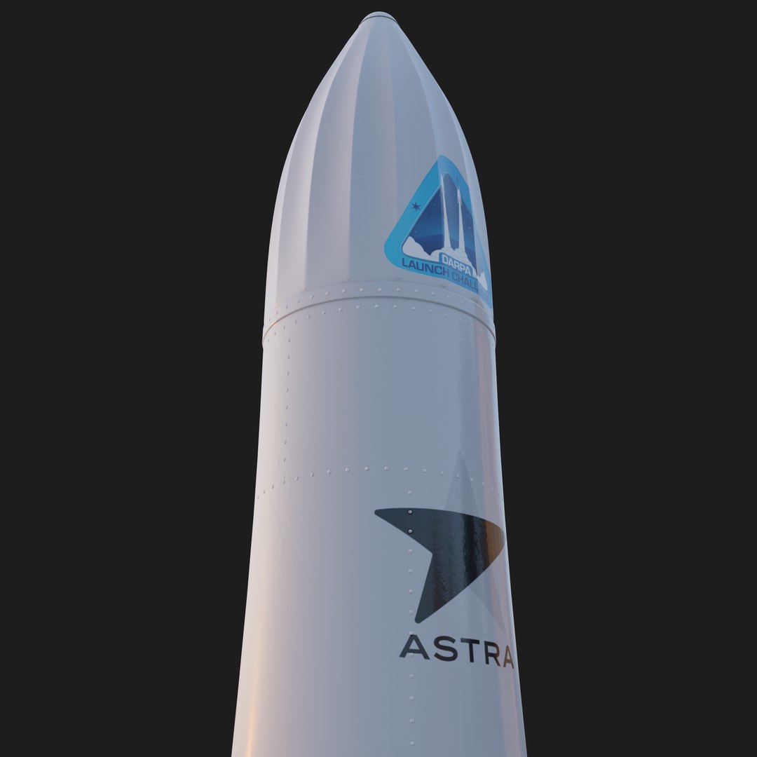 3D Astra Rocket 3 Realistic Model - TurboSquid 1893685