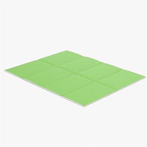 Green Map Paper 3D model