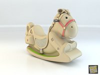 Plastic Seesaw horse