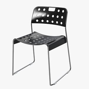 3d model omk classic stacking chair
