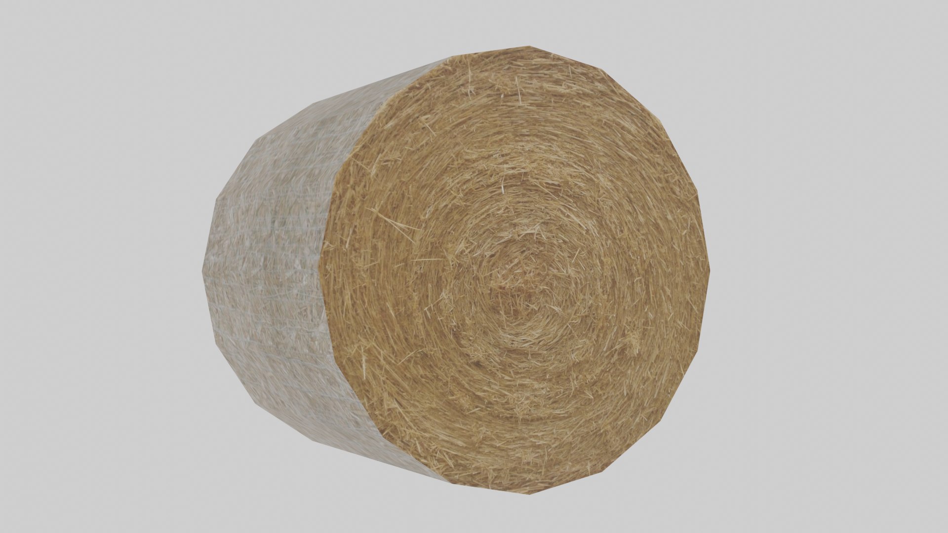 Hay Bale - Rounded Model - TurboSquid 1979212