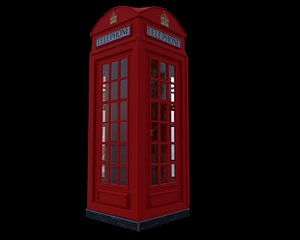 red new london 3D