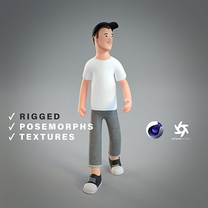 3D stylized character KYLE