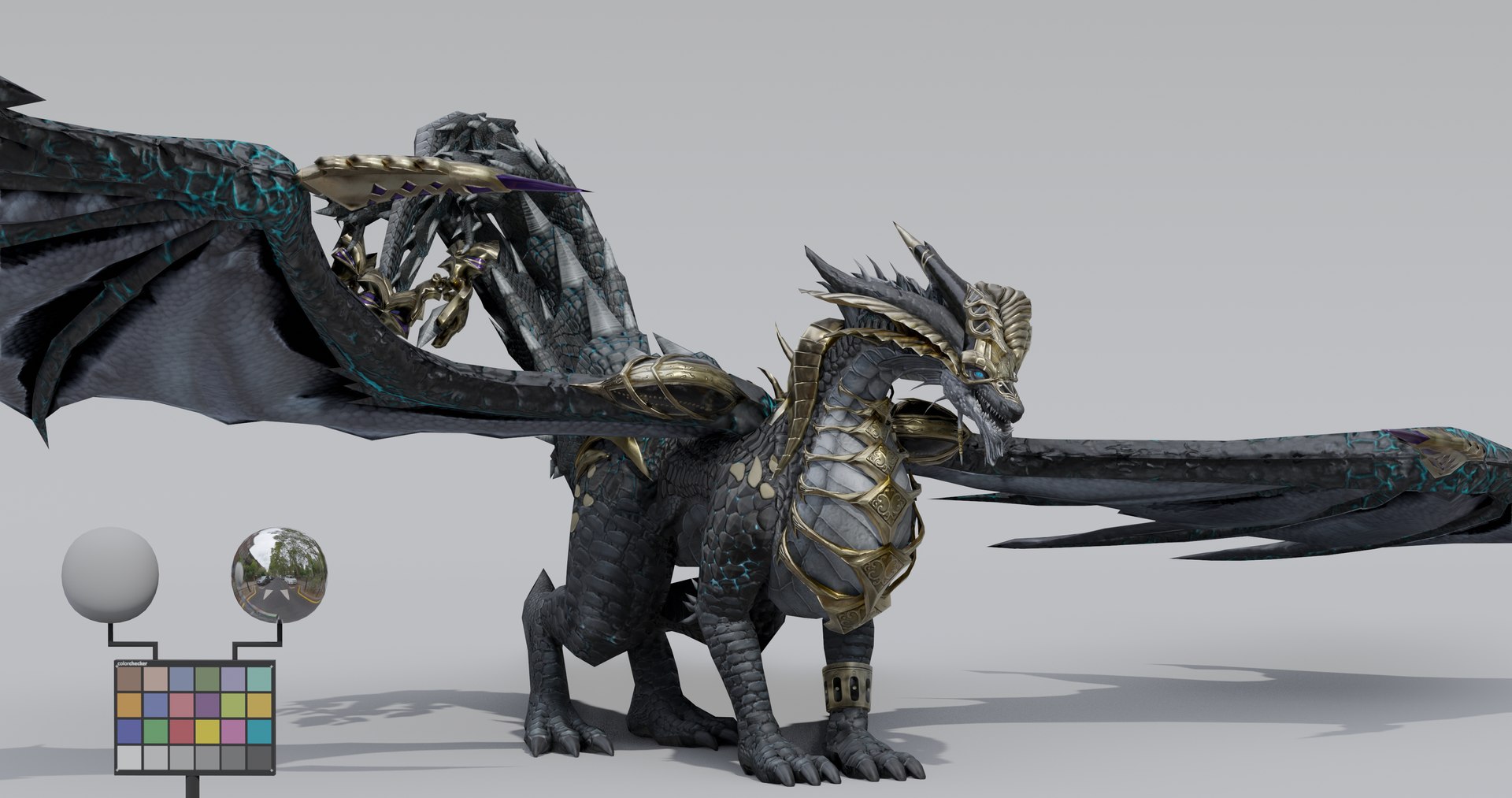 Mythical Dragon - rigged model - TurboSquid 2085674